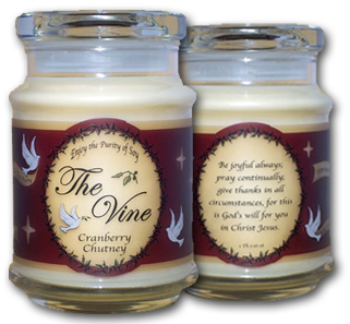 Cranberry Chutney Scented Soy Candles
